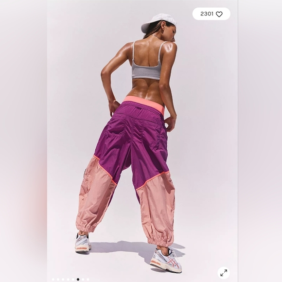 NWT FP Movement Freeflow Pants Deep Mulberry Xs Sm Med Lg - Picture 4 of 8